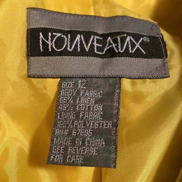 🌟🔥 BOGO Sale🔥🌟 Vintage Yellow Daisy Blazer - Picture 7 of 8